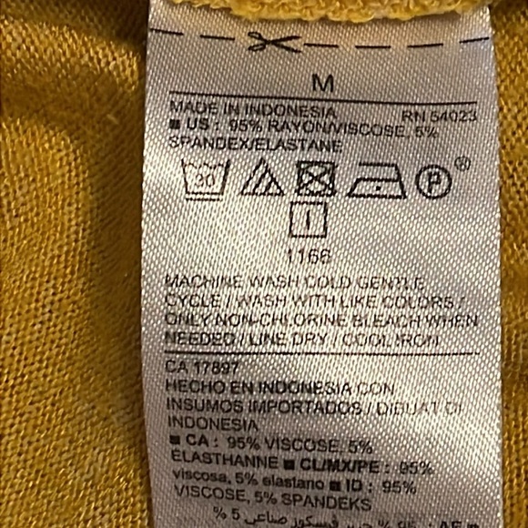 🌹OLD NAVY RAYON LONG SLEEVE SHIRT - Picture 5 of 5